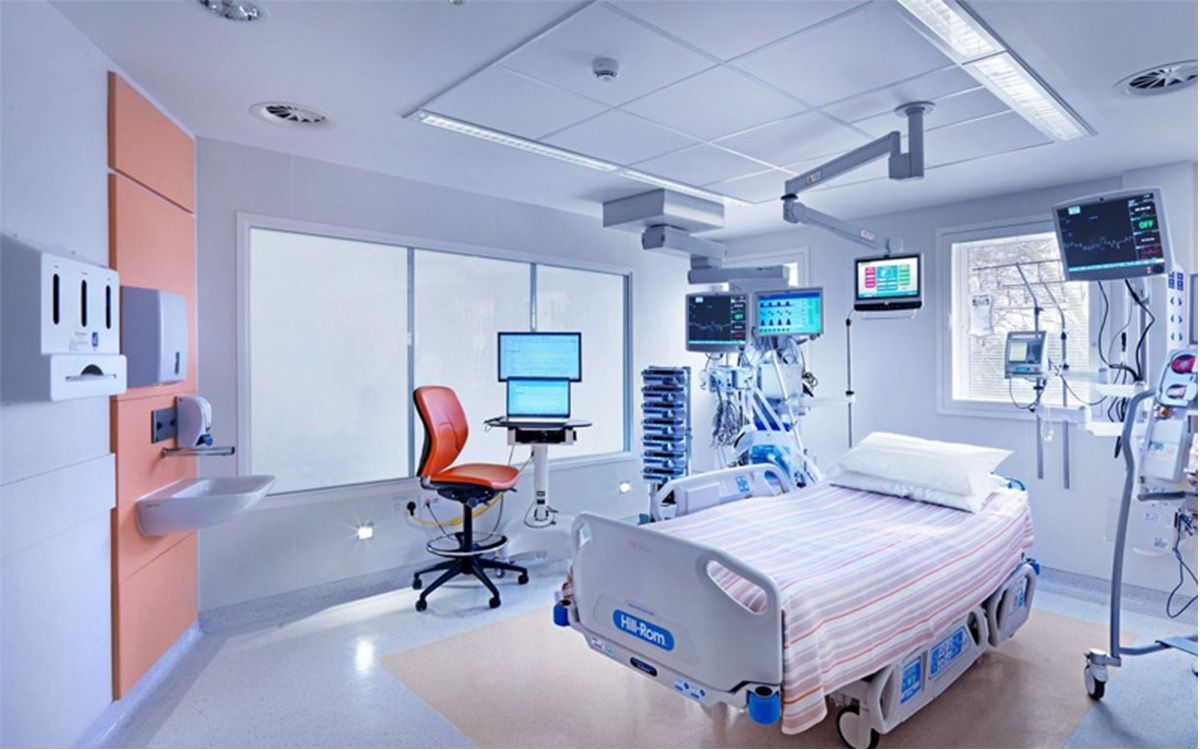 Sử dụng FFU trong phòng ICU bệnh viện