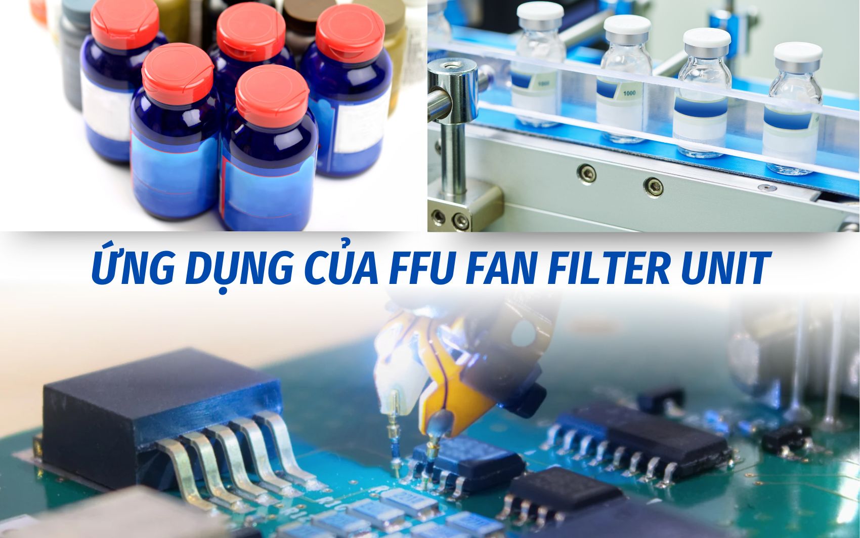 ứng dụng Fan Filter Unit