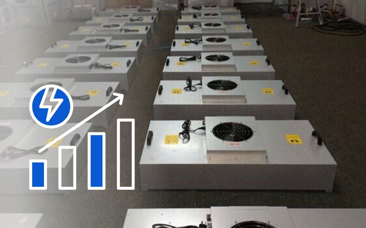 Tại sao hệ thống FFU tốn điện bất thường?