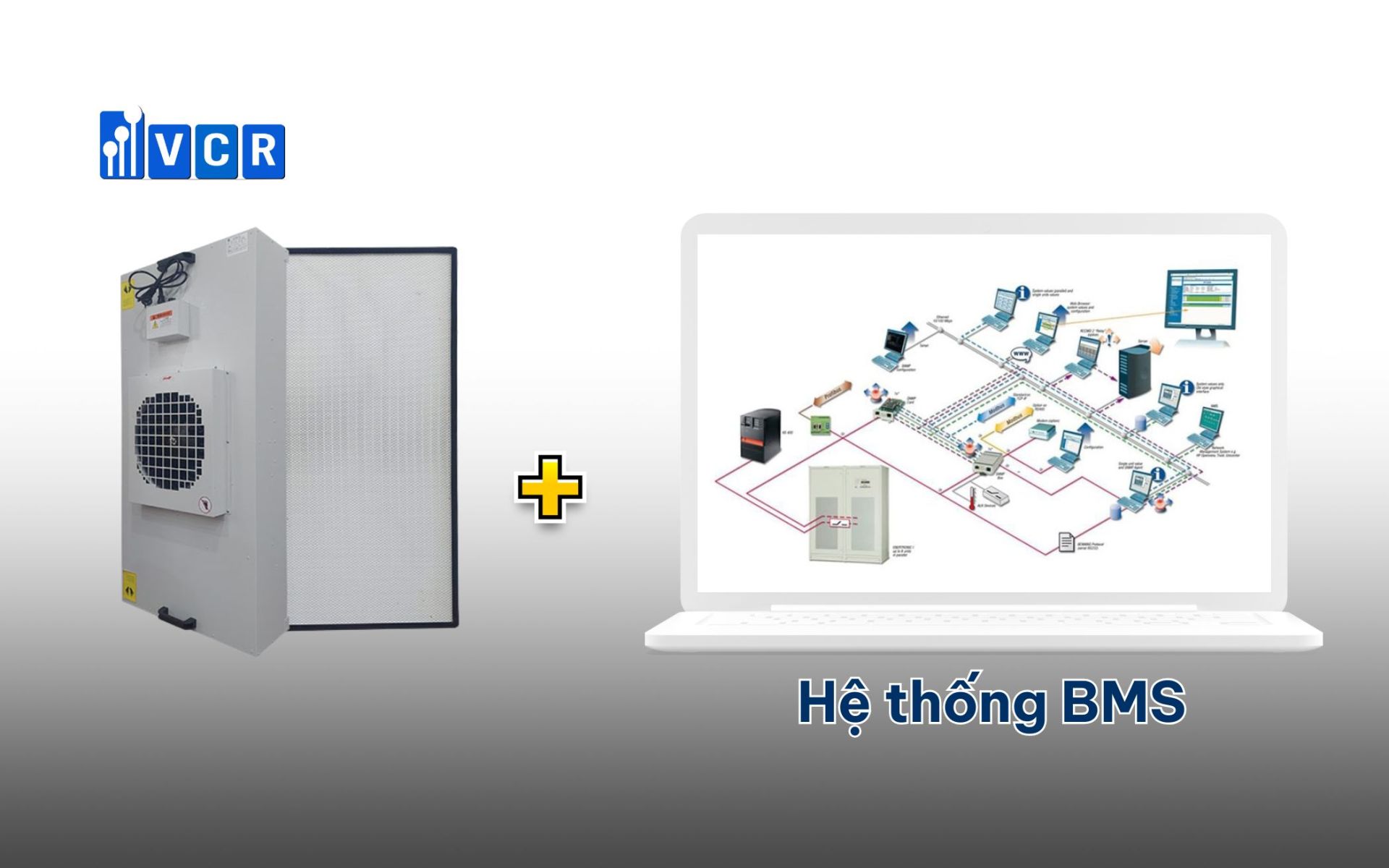 FFU kết nối hệ thống BMS