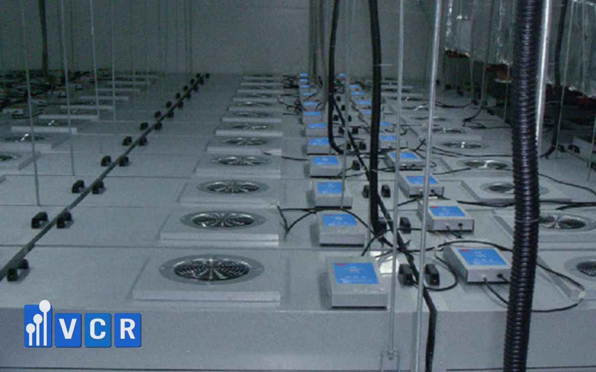 Construction and installation of FFU according to GMP standards