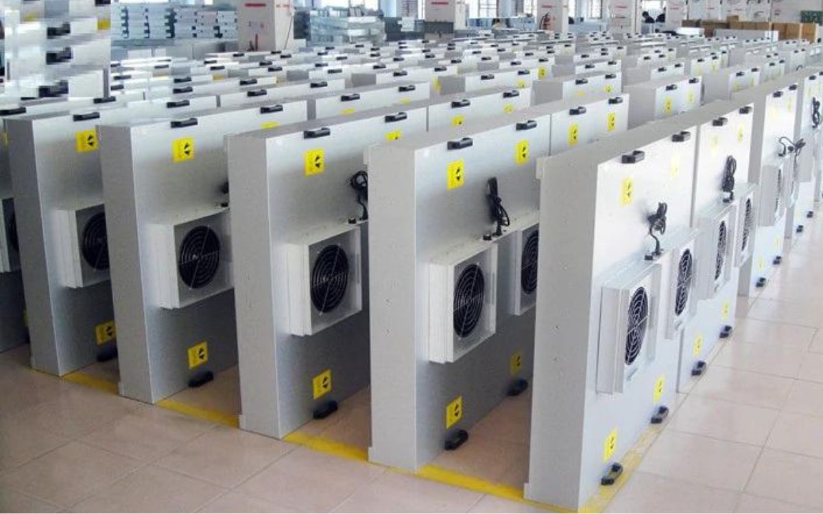 Đơn vị cung cấp FFU – Fan Filter Unit đạt chuẩn GMP tại Việt Nam