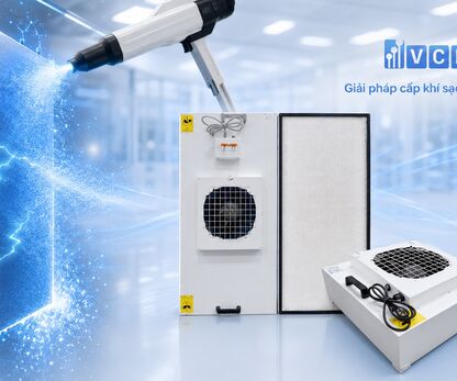 Công nghệ sơn tĩnh điện và ứng dụng trong FFU phòng sạch