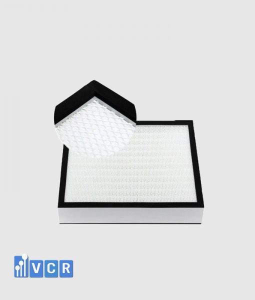 The HEPA Filter for FFU575 with H13 filtration level can filter out 99.99% of 0.3-micron particles, meeting the standard for Class A cleanroom air filtration.
