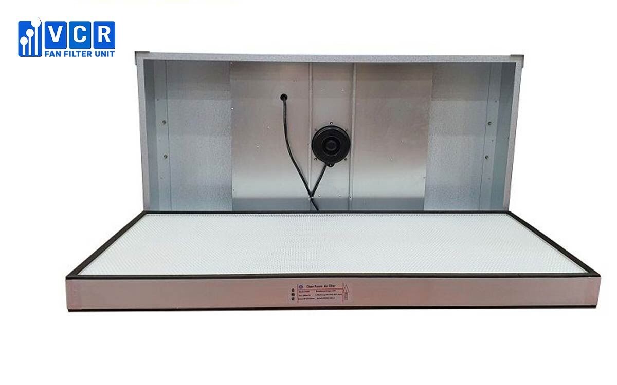 Mặt sau FFU VCR1175 và Bộ lọc Hepa